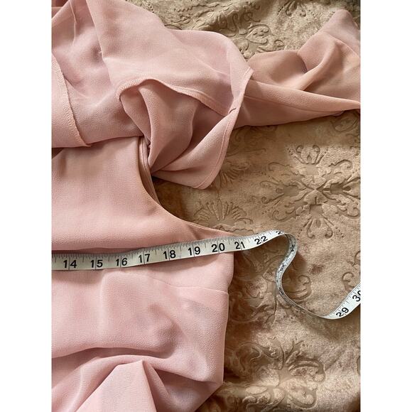 Vintage 90s miss dorby pink matching dress and jacket set size 14 - Picture 9 of 9